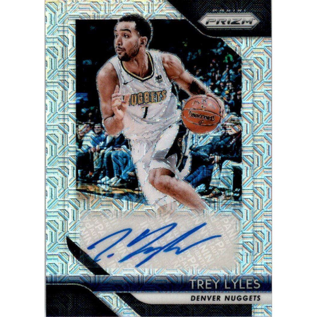2018-19 Panini Prizm Signatures Prizms Mojo #29 Trey Lyles. rookie card picture
