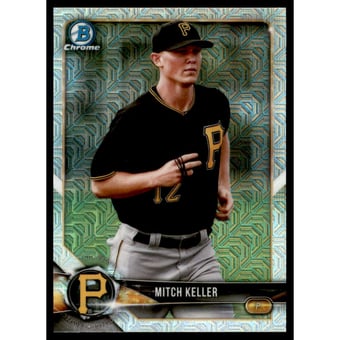 2018 Bowman Chrome Mega Box Prospects Image Variaton Refractors #BCP38 Mitch Keller