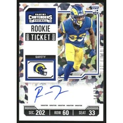 2023 Panini Contenders Variations Cracked Ice #192 Rashad Torrence II