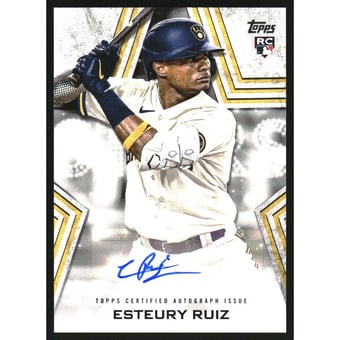2023 Topps Baseball Stars Autographs #BSAER Esteury Ruiz