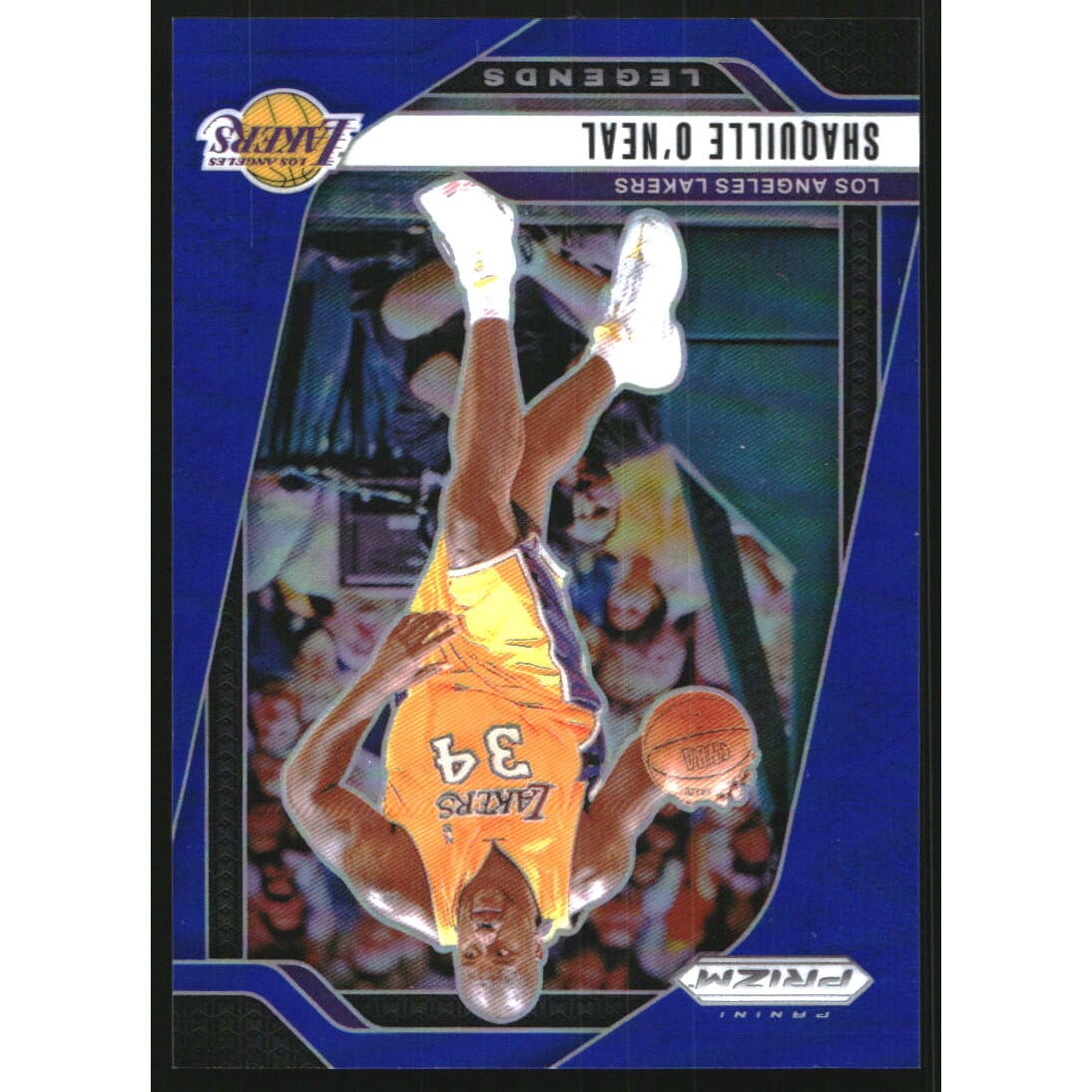 2024-25 Panini Prizm Prizms Blue #290 Shaquille O'Neal. rookie card picture