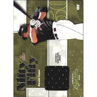 2002 Donruss Originals Nifty Fifty Jerseys #26 Jason Lane