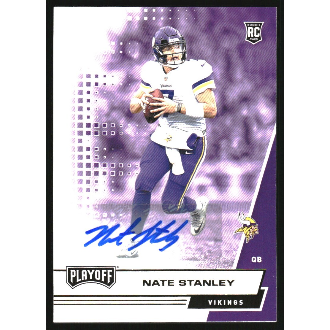 2020 Playoff Rookie Autographs #262 Nate Stanley