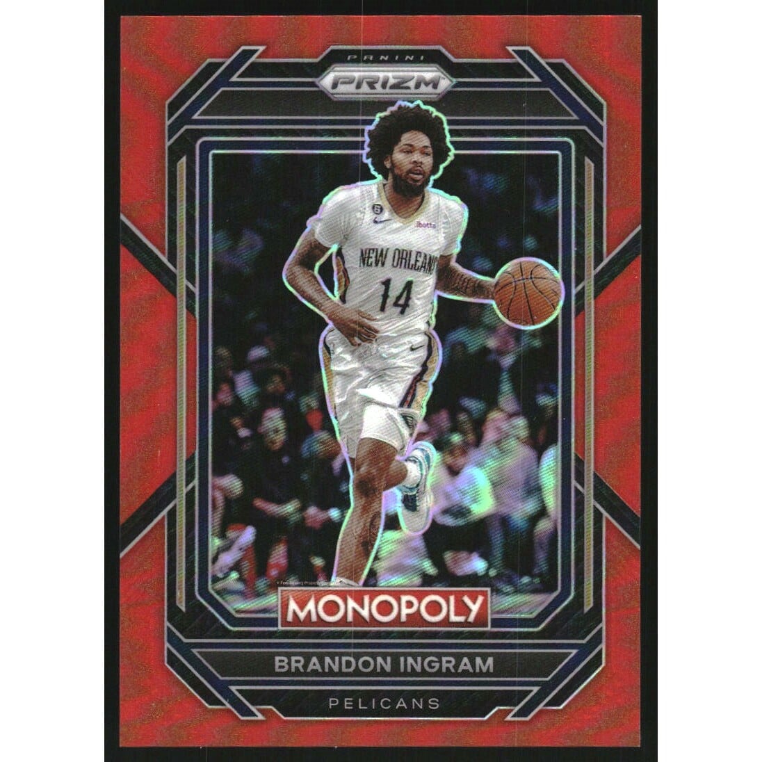 2022-23 Panini Prizm Monopoly Red #56 Brandon Ingram. rookie card picture