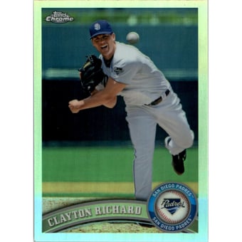 2011 Topps Chrome Red Refractors #139 Clayton Richard