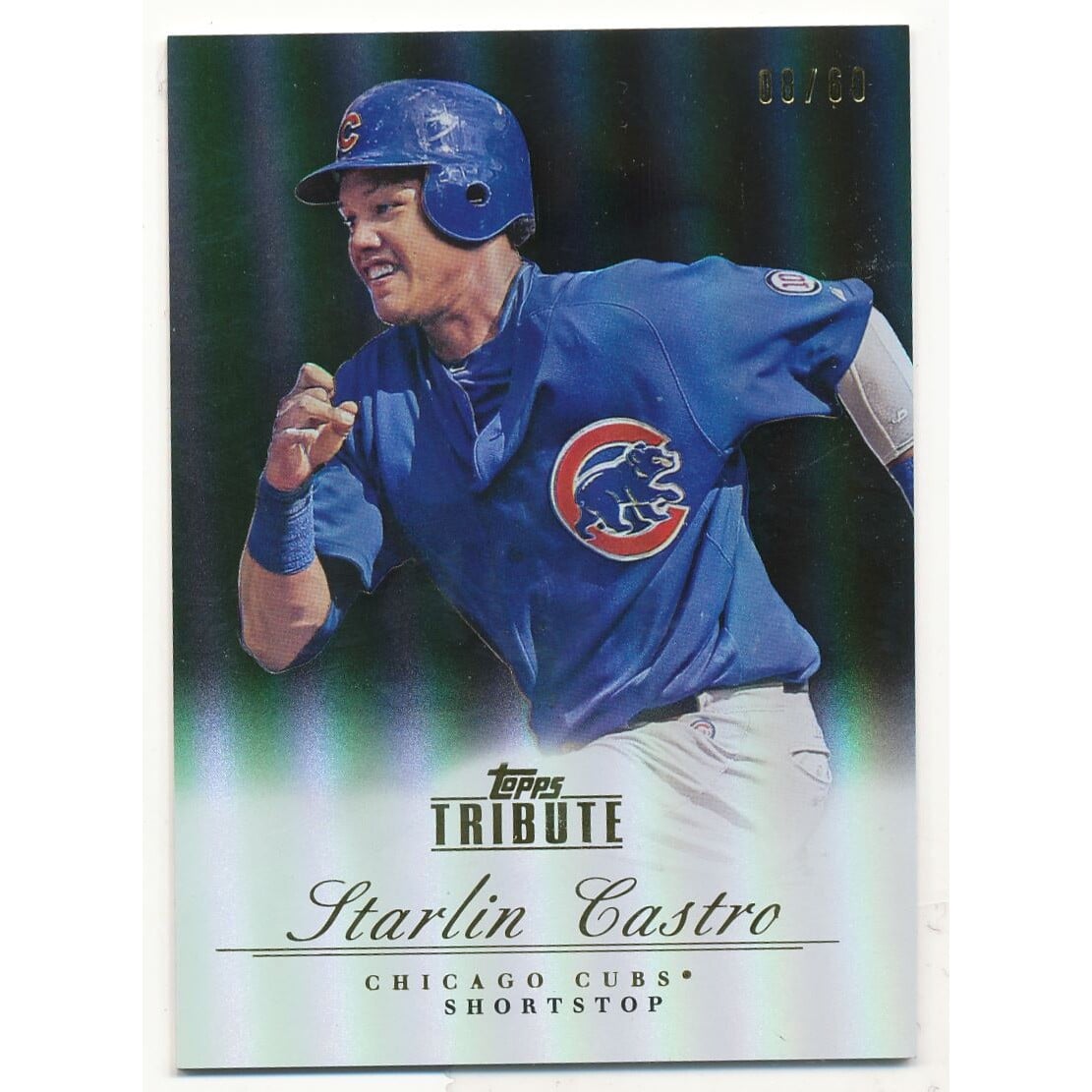 2012 Topps Tribute Black #11 Starlin Castro. rookie card picture