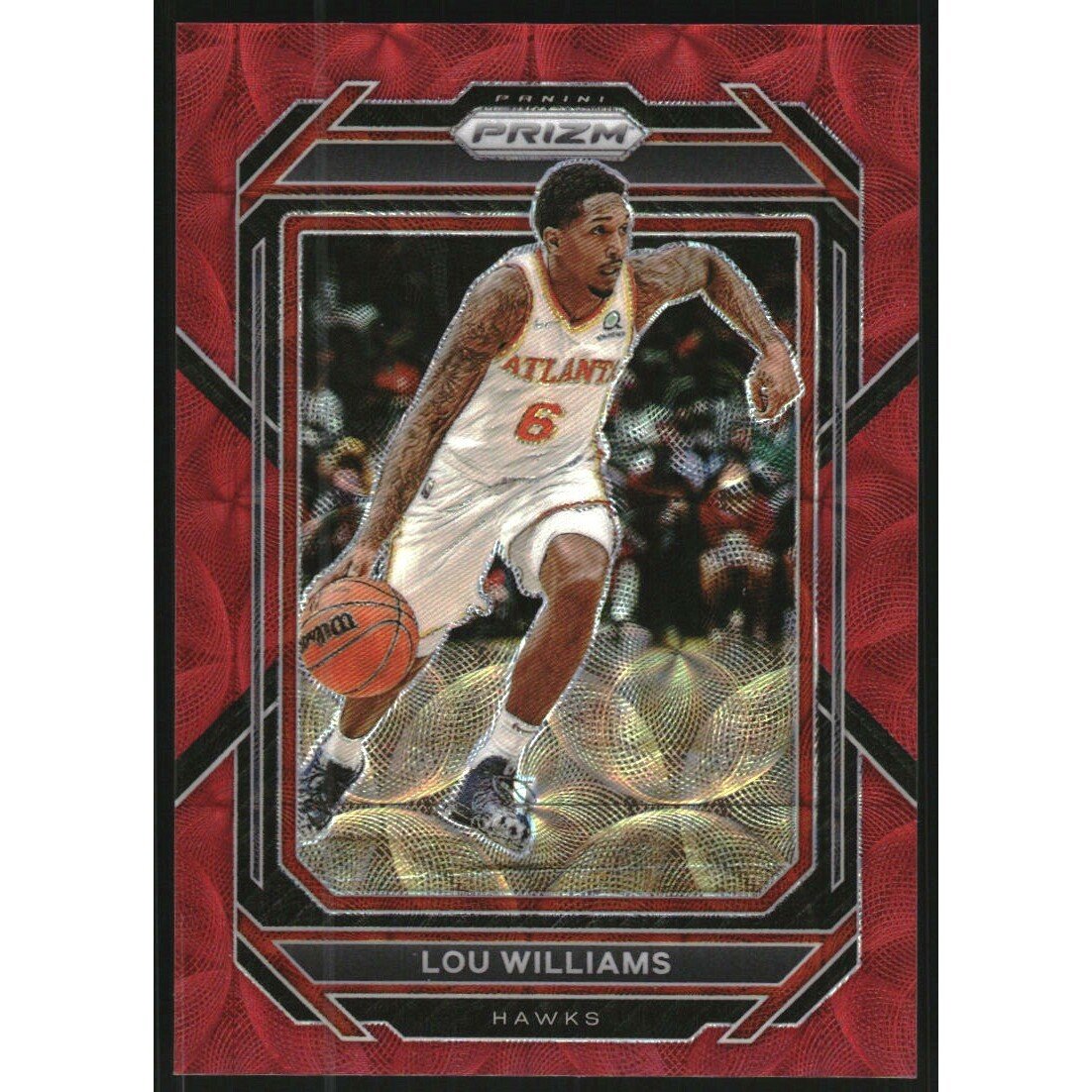 2022-23 Panini Prizm Prizms Choice Red #157 Lou Williams. rookie card picture