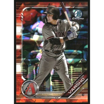 2019 Bowman Chrome Draft Sapphire Orange #BDC176 Daulton Varsho