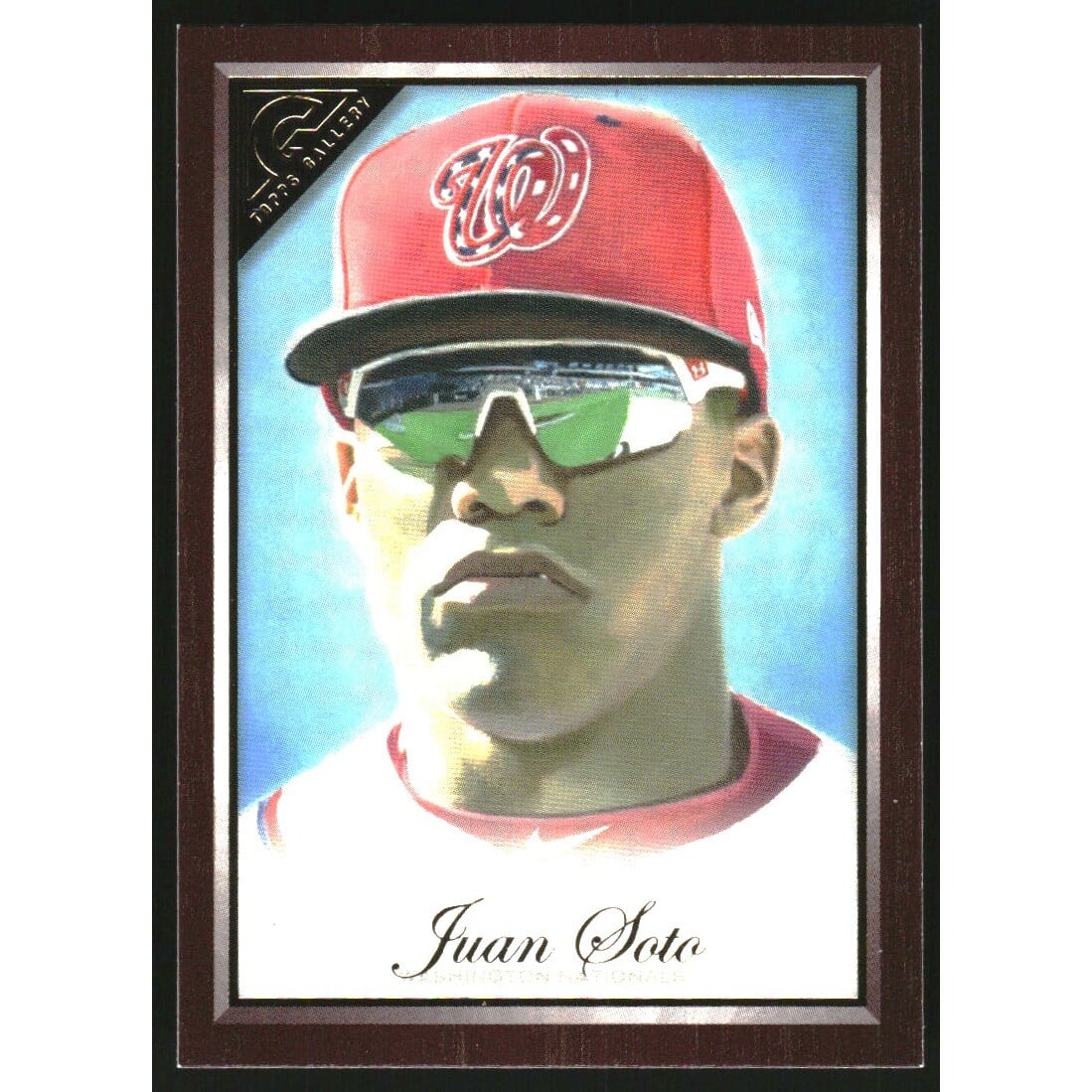 2019 Topps Gallery Canvas #7 Juan Soto. rookie card picture