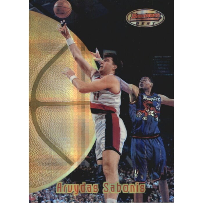1997-98 Bowman's Best Atomic Refractors #89 Arvydas Sabonis. rookie card picture