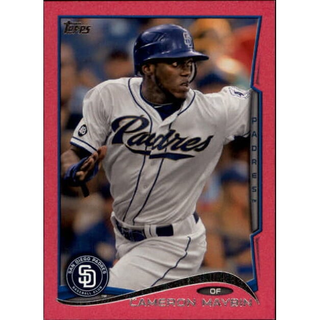 2014 Topps Mini Pink #427 Cameron Maybin. rookie card picture