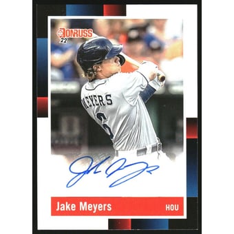 2022 Donruss Retro '88 Signatures #8 Jake Meyers