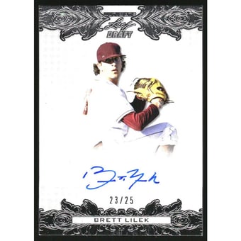 2015 Leaf Ultimate Draft Silver #BABL1 Brett Lilek