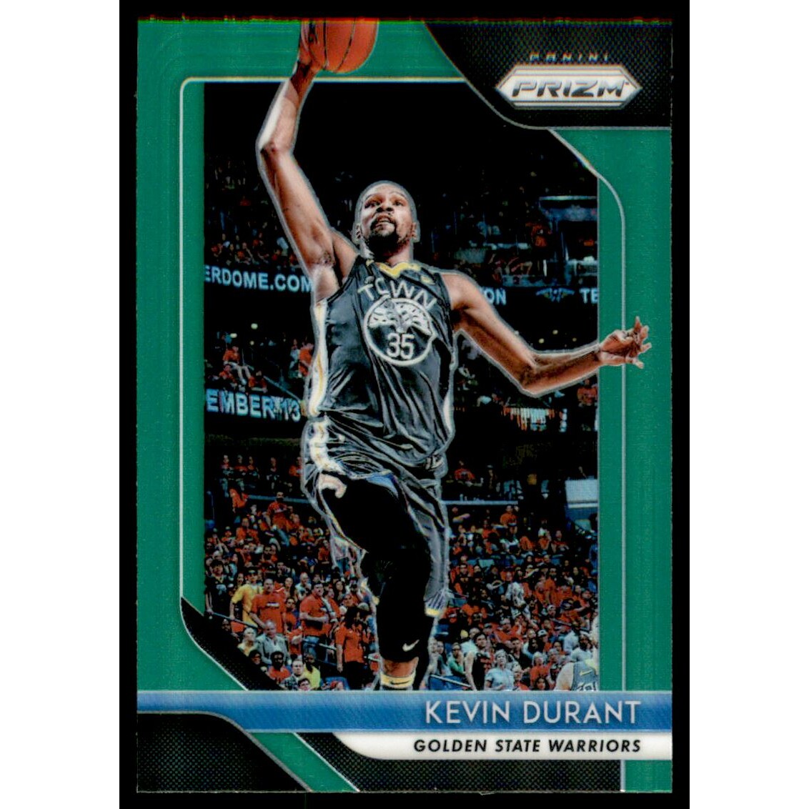 2018-19 Panini Prizm Prizms Green #252 Kevin Durant