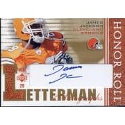 2003 Upper Deck Honor Roll Letterman Autographs #HRLJJ James Jackson. rookie card picture