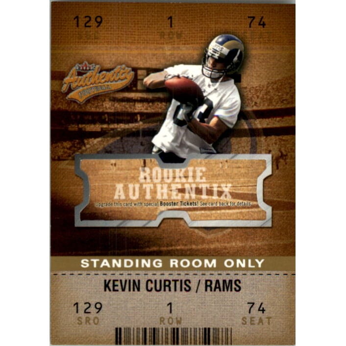 2003 Fleer Authentix Standing Room Only #106 Kevin Curtis