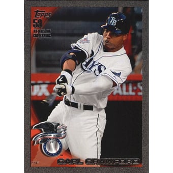 2010 Topps Update Black #US170 Carl Crawford