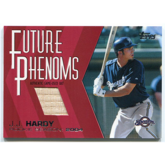 2004 Topps Traded Future Phenoms Relics #JH J.J. Hardy Bat B