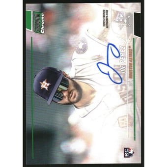 2022 Stadium Club Chrome Autographs Green Refractors #SCCUAJPE Joe Perez