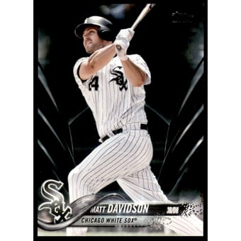 2018 Topps Black #695 Matt Davidson