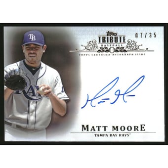 2013 Topps Tribute Autographs Sepia #MM Matt Moore
