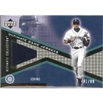 2002 Ultimate Collection Game Jersey Tier 2 #IS Ichiro Suzuki