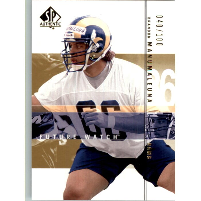 2001 SP Authentic Rookie Gold 100 #138 Ken-Yon Rambo