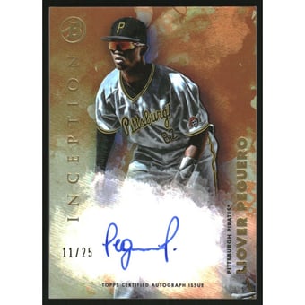 2021 Bowman Inception Autographs Orange #PALP Liover Peguero