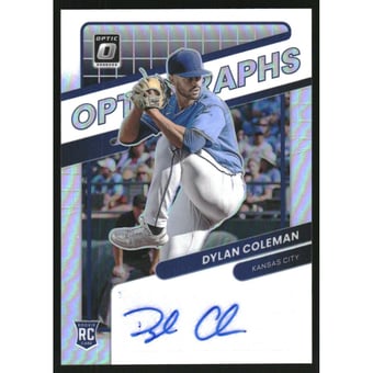 2022 Donruss Optic Optigraphs Holo #23 Dylan Coleman