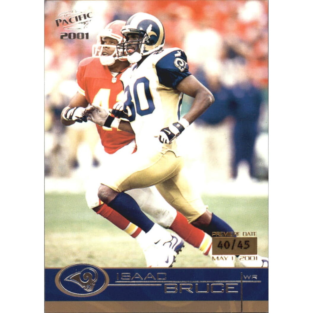 2001 Pacific Premiere Date #349 Isaac Bruce