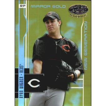 2003 Leaf Certified Materials Mirror Gold #258 Ryan Wagner NG