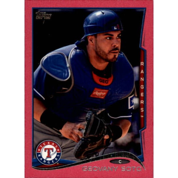2014 Topps Mini Pink #389 Geovany Soto. rookie card picture