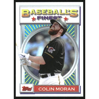 2020 Finest Flashbacks Refractors #120 Colin Moran