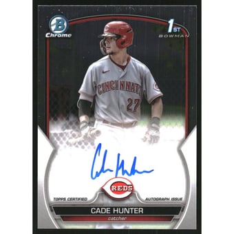 2023 Bowman Chrome Prospect Autographs #CPACH Cade Hunter