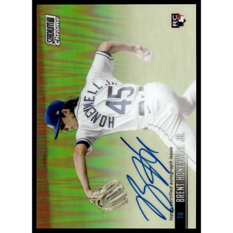 2021 Stadium Club Chrome Autographs #SCCAVBH Brent Honeywell Jr.