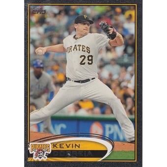 2012 Topps Black #74 Kevin Correia