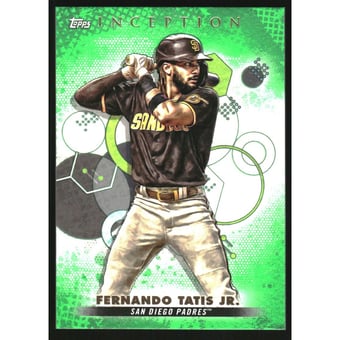 2022 Topps Inception Green #86 Fernando Tatis Jr.