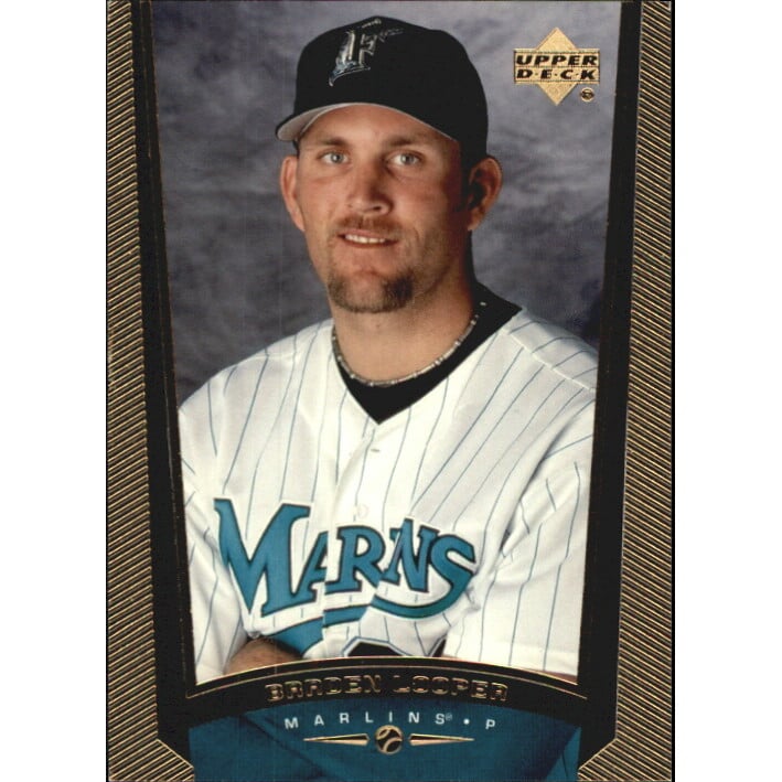 1999 Upper Deck Exclusives Level 2 #375 Braden Looper. rookie card picture