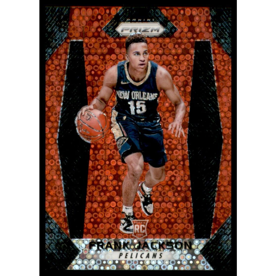 2017-18 Panini Prizm Prizms Fast Break Red #125 Frank Jackson. rookie card picture