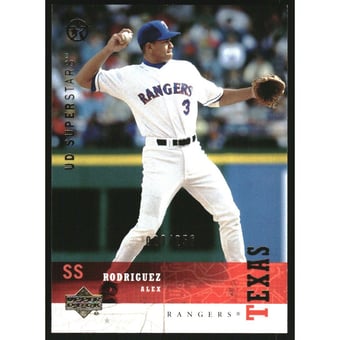 2002-03 UD SuperStars Gold #76 Alex Rodriguez