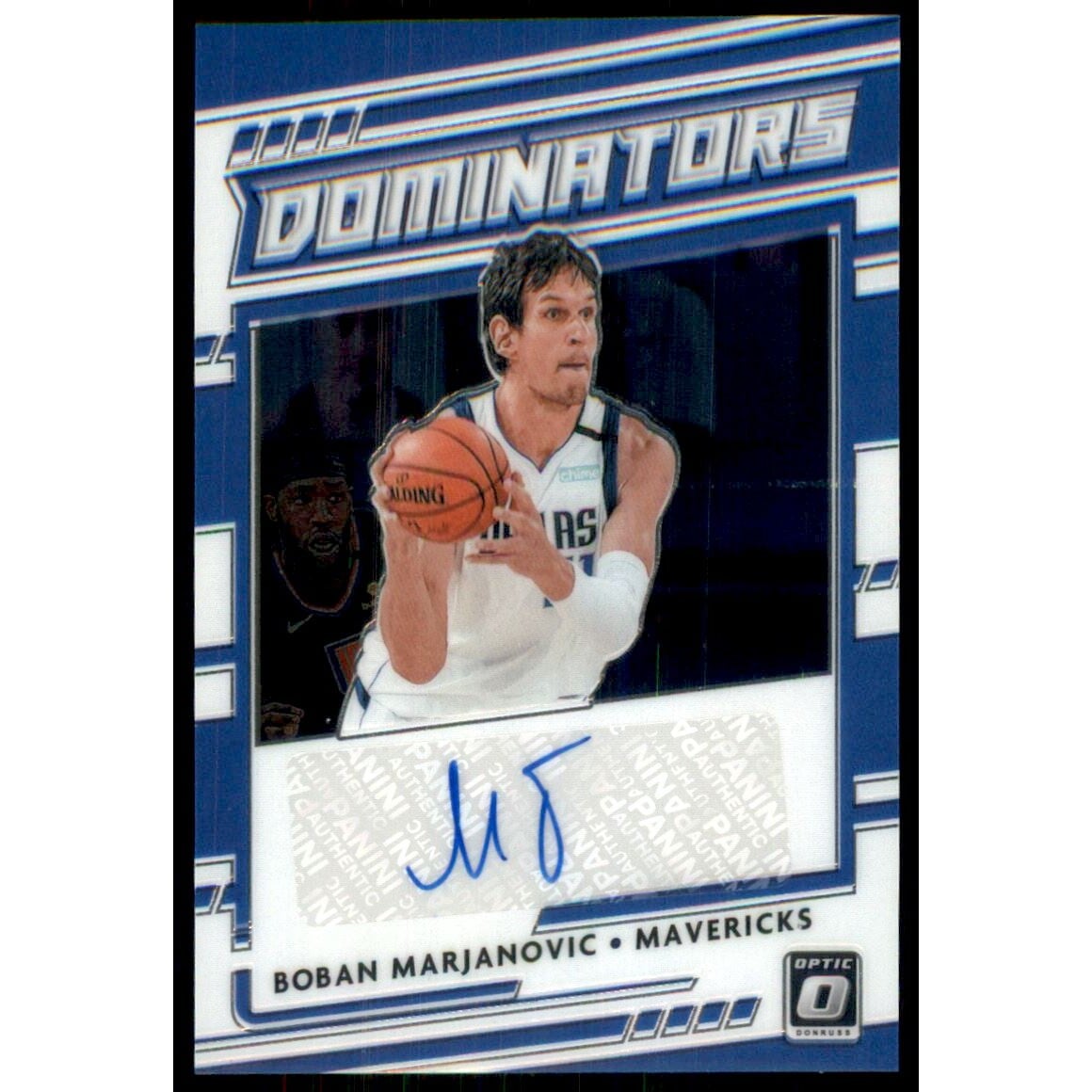 2020-21 Donruss Optic Dominators Signatures #38 Boban Marjanovic/99. rookie card picture