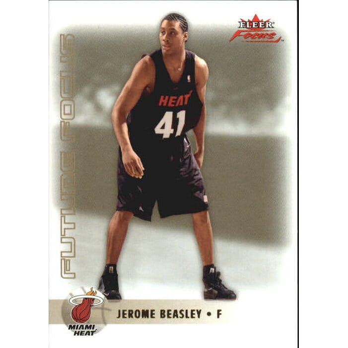 2003-04 Fleer Focus Gold #156 Jerome Beasley. rookie card picture