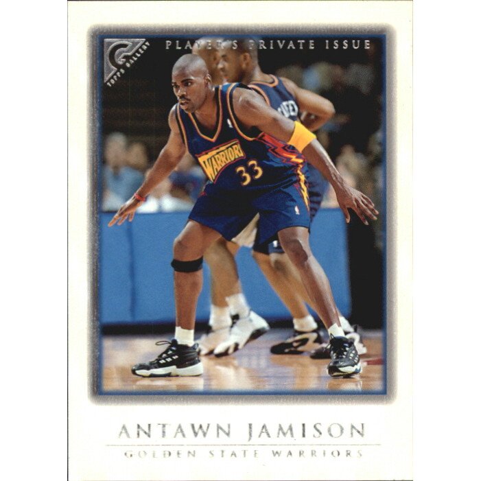 1999-00 Topps Gallery Player's Private Issue #52 Antawn Jamison. rookie card picture