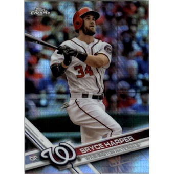 2017 Topps Chrome Prism Refractors #48 Bryce Harper