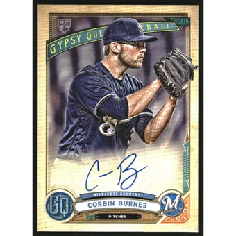 2019 Topps Gypsy Queen Autographs #GQACB Corbin Burnes