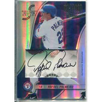 2003 Donruss Signature Cuts Decade #96 Rafael Palmeiro