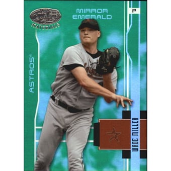 2003 Leaf Certified Materials Mirror Emerald #73 Wade Miller