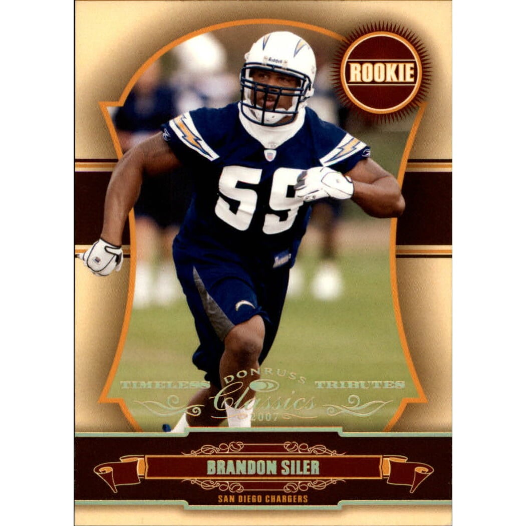 2007 Donruss Classics Timeless Tributes Gold #246 Brandon Siler