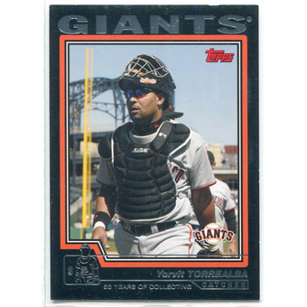 2004 Topps Black #470 Yorvit Torrealba