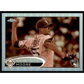 2012 Topps Chrome Sepia Refractors #160 Matt Moore